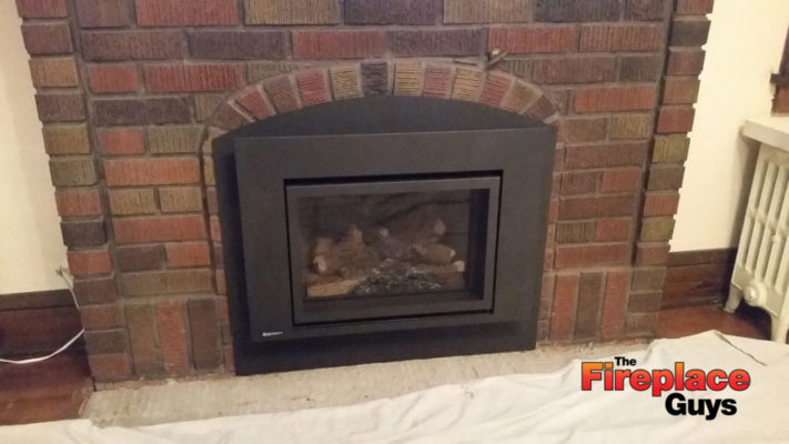 Arch-insert-gas-fireplace-custom-install